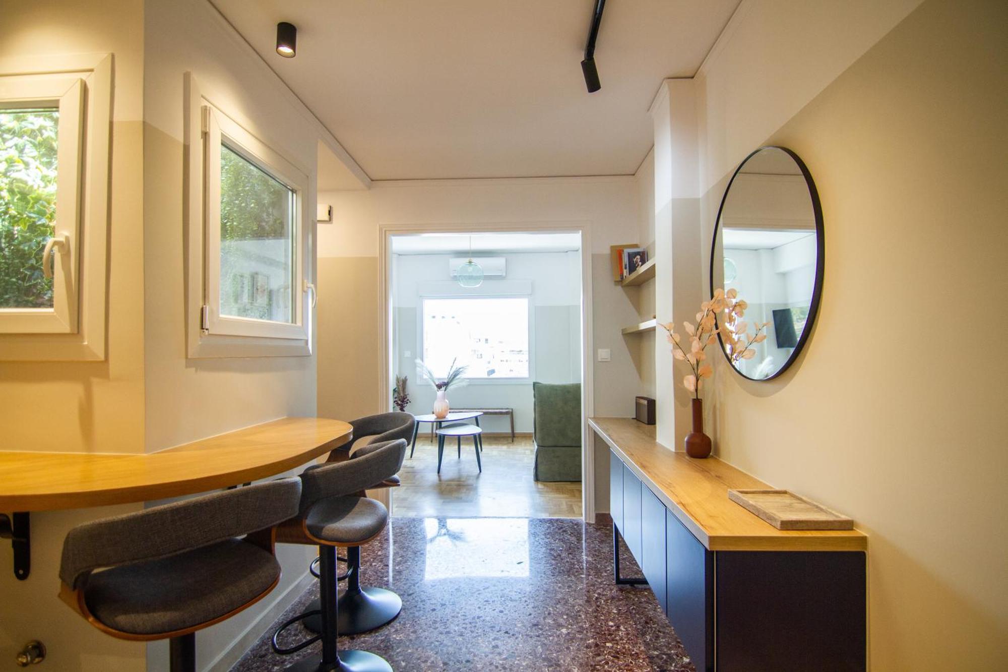Ferienwohnung Stunning Acropolis View - 500M Metro - At Historical Center Athen Exterior foto